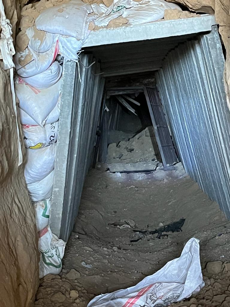 פירים שנחשפו על ידי לוחמי הגדס"ר הבדואי