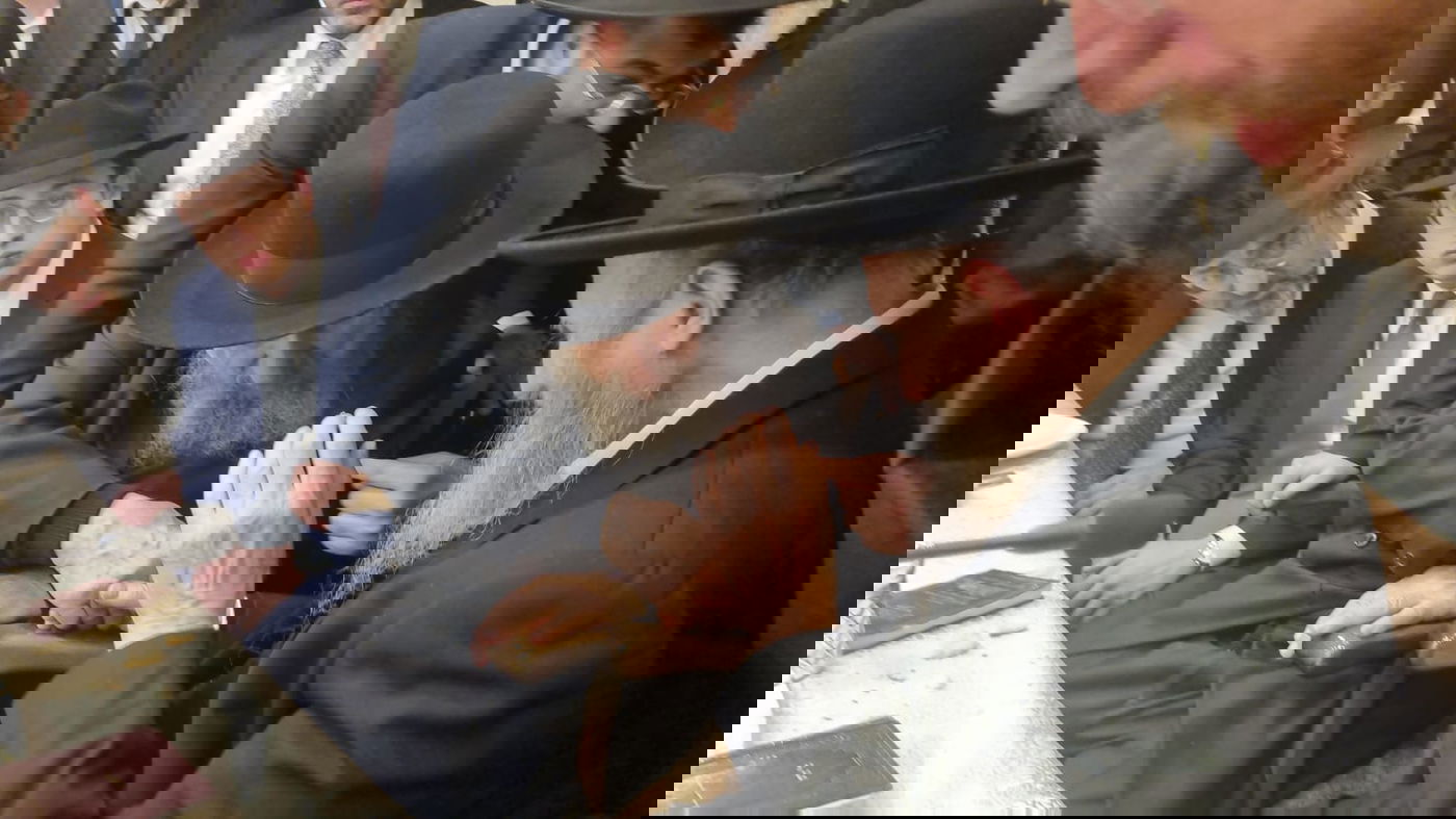 המסע של הגר"ד לנדו בירושלים