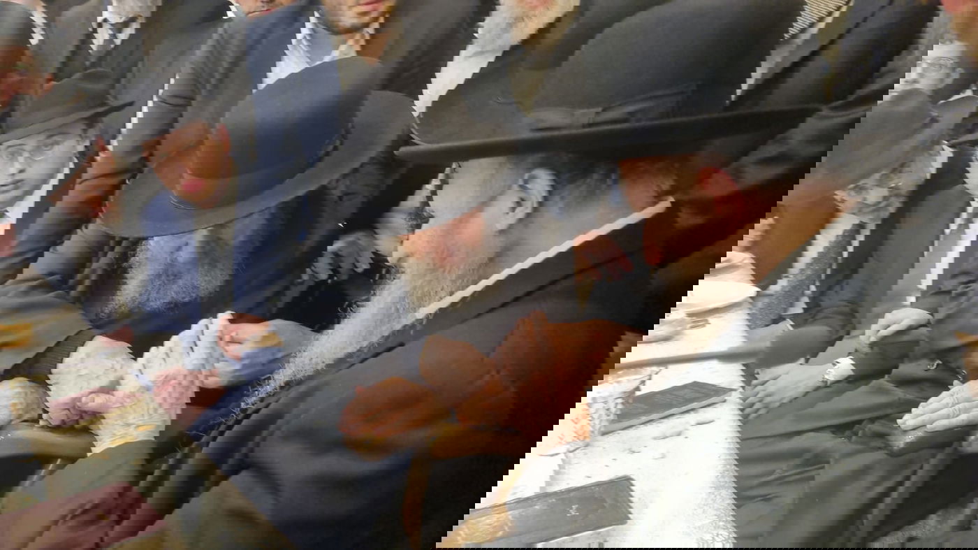 המסע של הגר"ד לנדו בירושלים