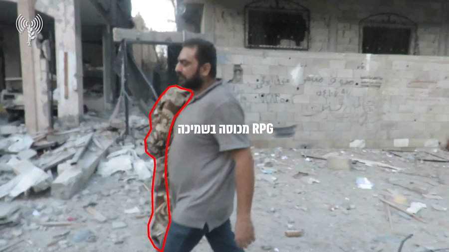 תיעוד ממצלמת מחבל החמאס שנתפסה מלווה בהסבר של מפקד גדוד שקד, סגן-אלוף יאיר שלוחמיו חיסלו את המחבל