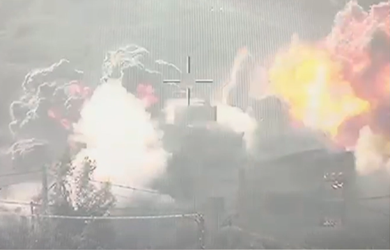 תיעוד מתוך הוידאו שפרסם דובר צה"ל