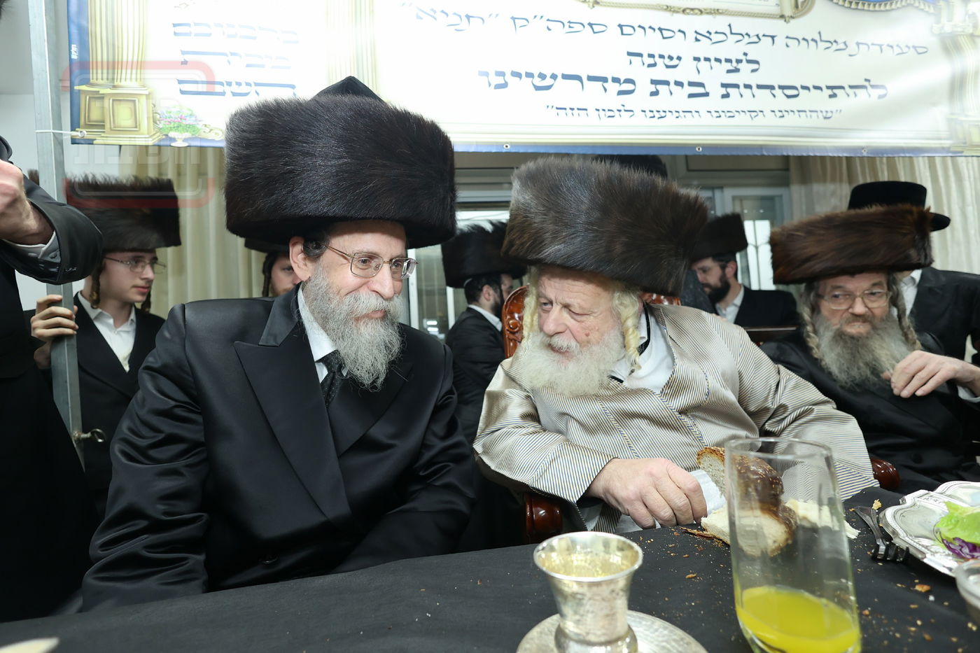 מלווה מלכה וסיום 'תניא' אצל המקובל הגה"צ רבי אביש ציינווירט 