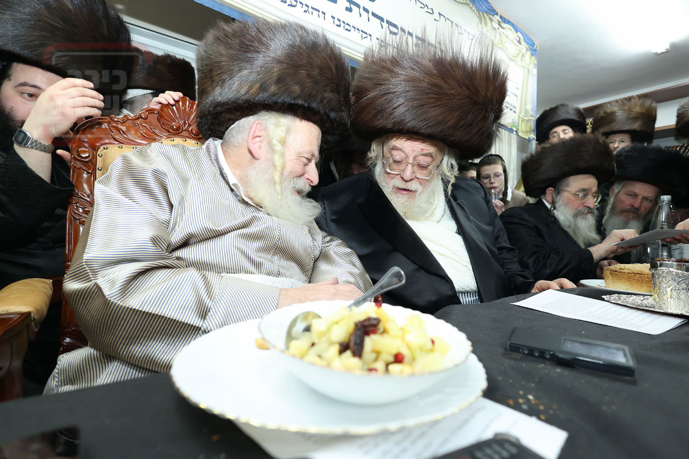 מלווה מלכה וסיום 'תניא' אצל המקובל הגה"צ רבי אביש ציינווירט 