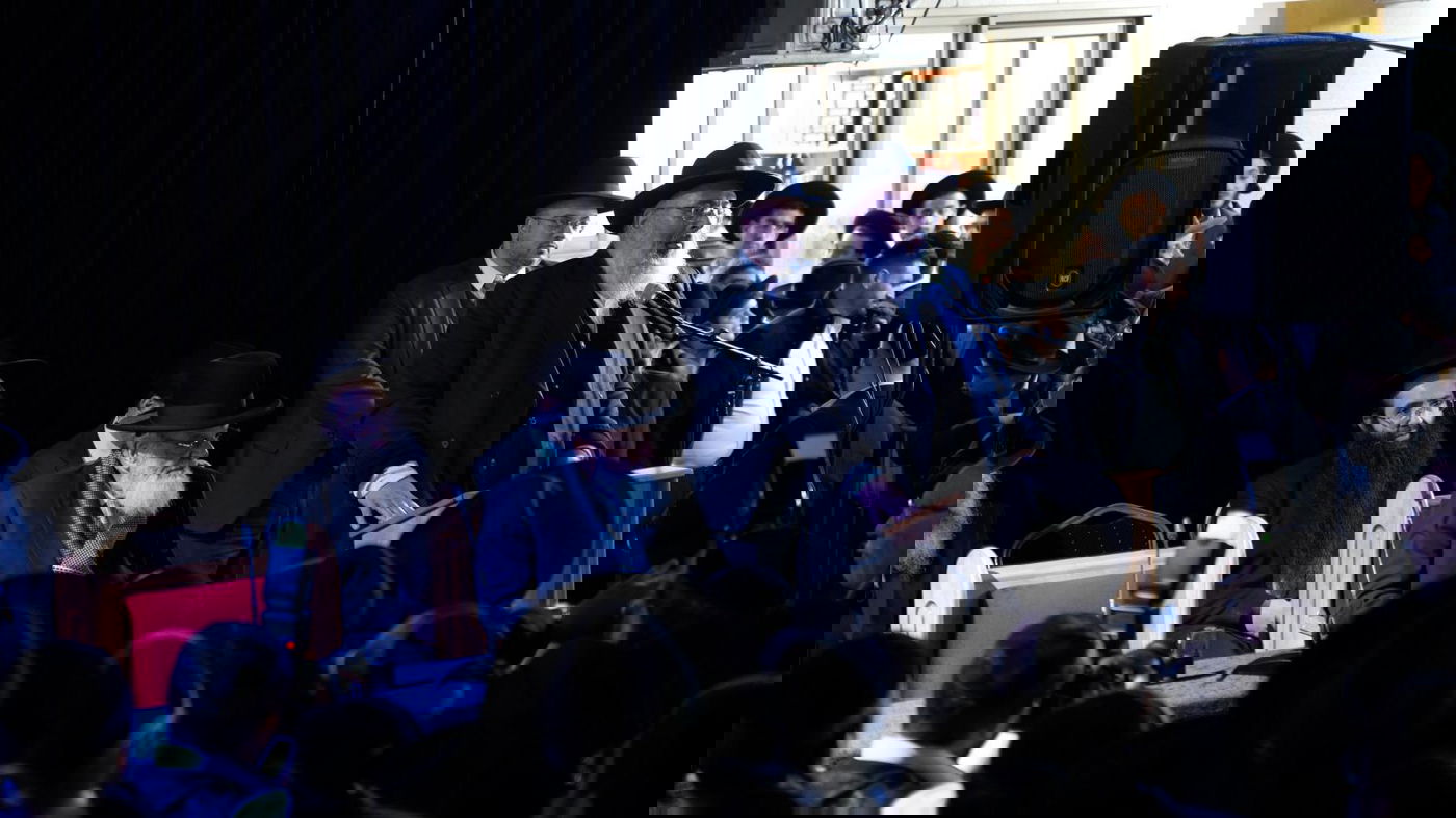 העצרת לזכרו של הגר"ש בעדני