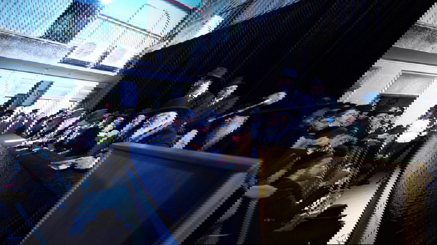 העצרת לזכרו של הגר"ש בעדני