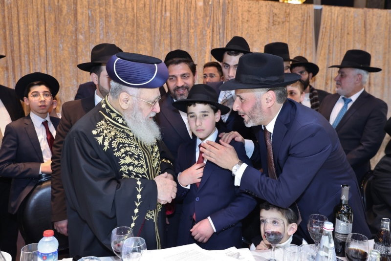 גלריה מרהיבה: כל ה-'מי ומי' בבר המצווה של בנו של השר | כיכר השבת