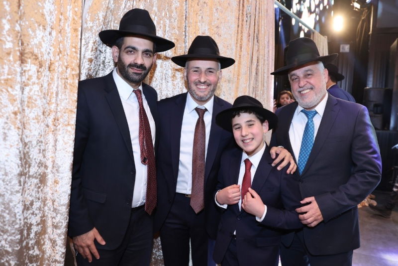 גלריה מרהיבה: כל ה-'מי ומי' בבר המצווה של בנו של השר