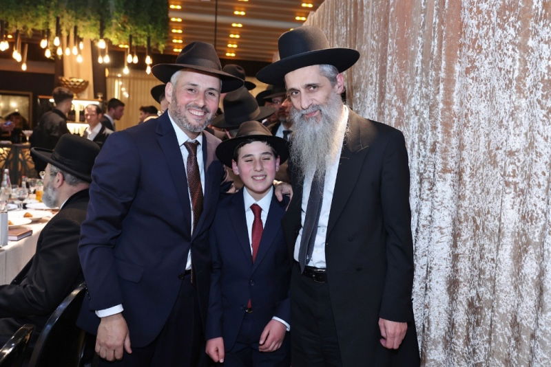 גלריה מרהיבה: כל ה-'מי ומי' בבר המצווה של בנו של השר