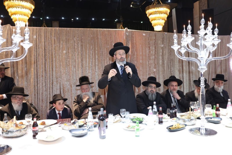 גלריה מרהיבה: כל ה-'מי ומי' בבר המצווה של בנו של השר