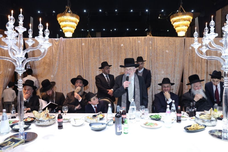 גלריה מרהיבה: כל ה-'מי ומי' בבר המצווה של בנו של השר