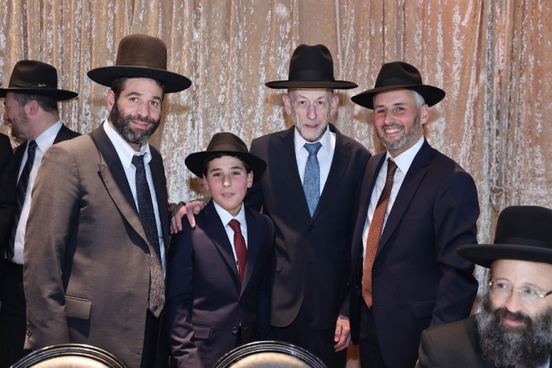 גלריה מרהיבה: כל ה-'מי ומי' בבר המצווה של בנו של השר