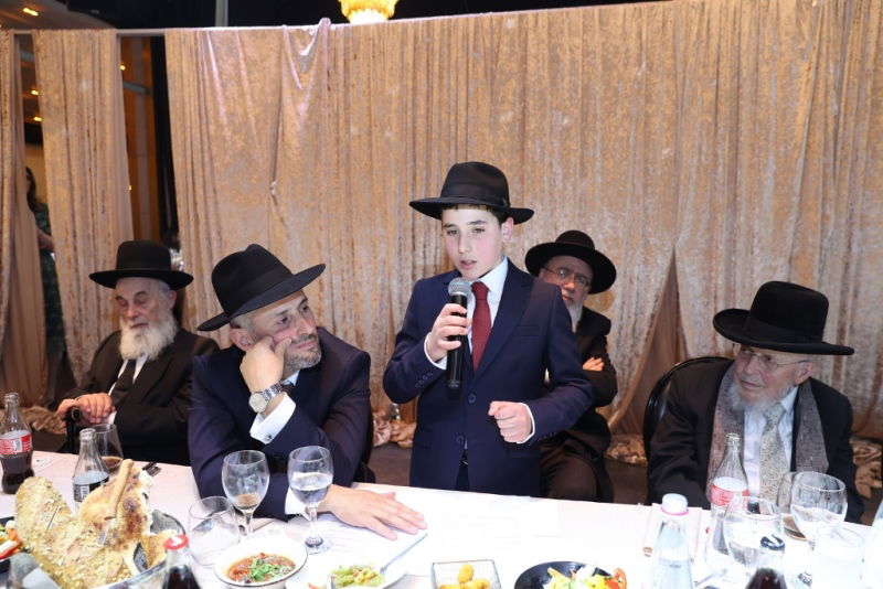 גלריה מרהיבה: כל ה-'מי ומי' בבר המצווה של בנו של השר