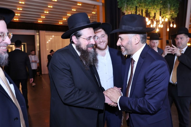 גלריה מרהיבה: כל ה-'מי ומי' בבר המצווה של בנו של השר