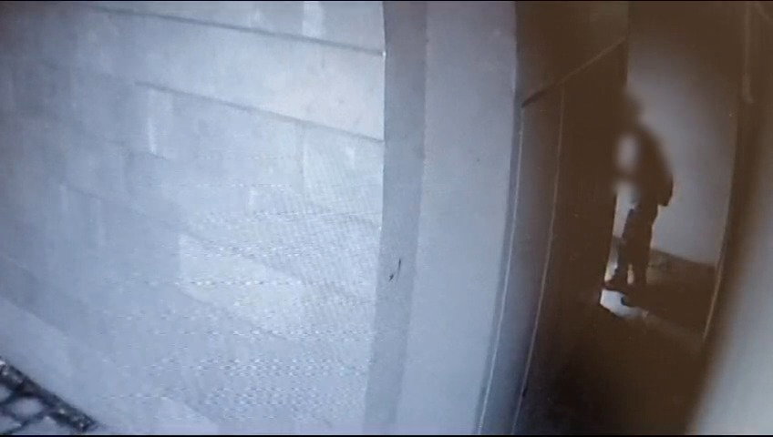 תיעוד מרגעי הפריצה
