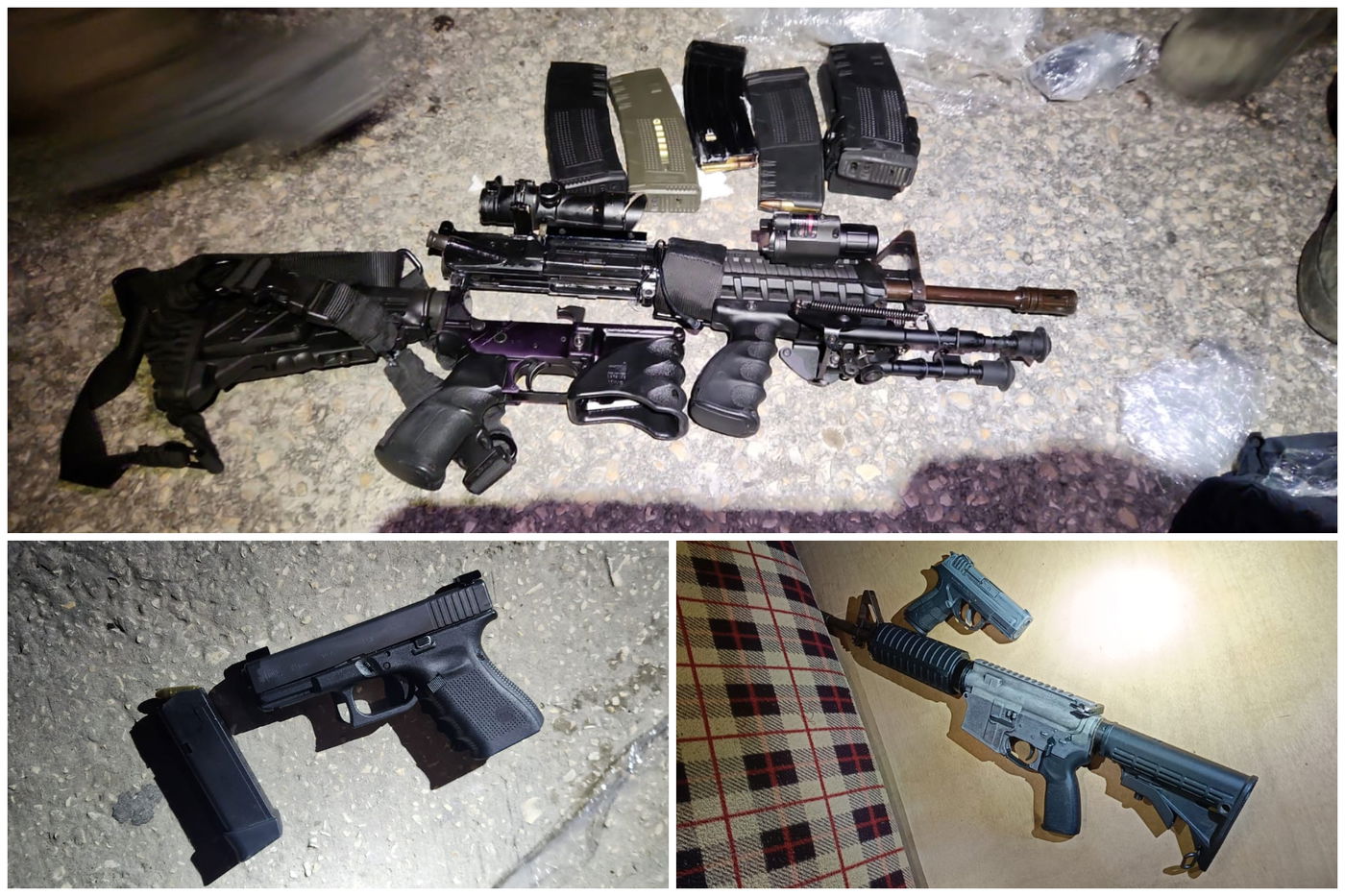 אמצעי הלחימה שהוחרמו