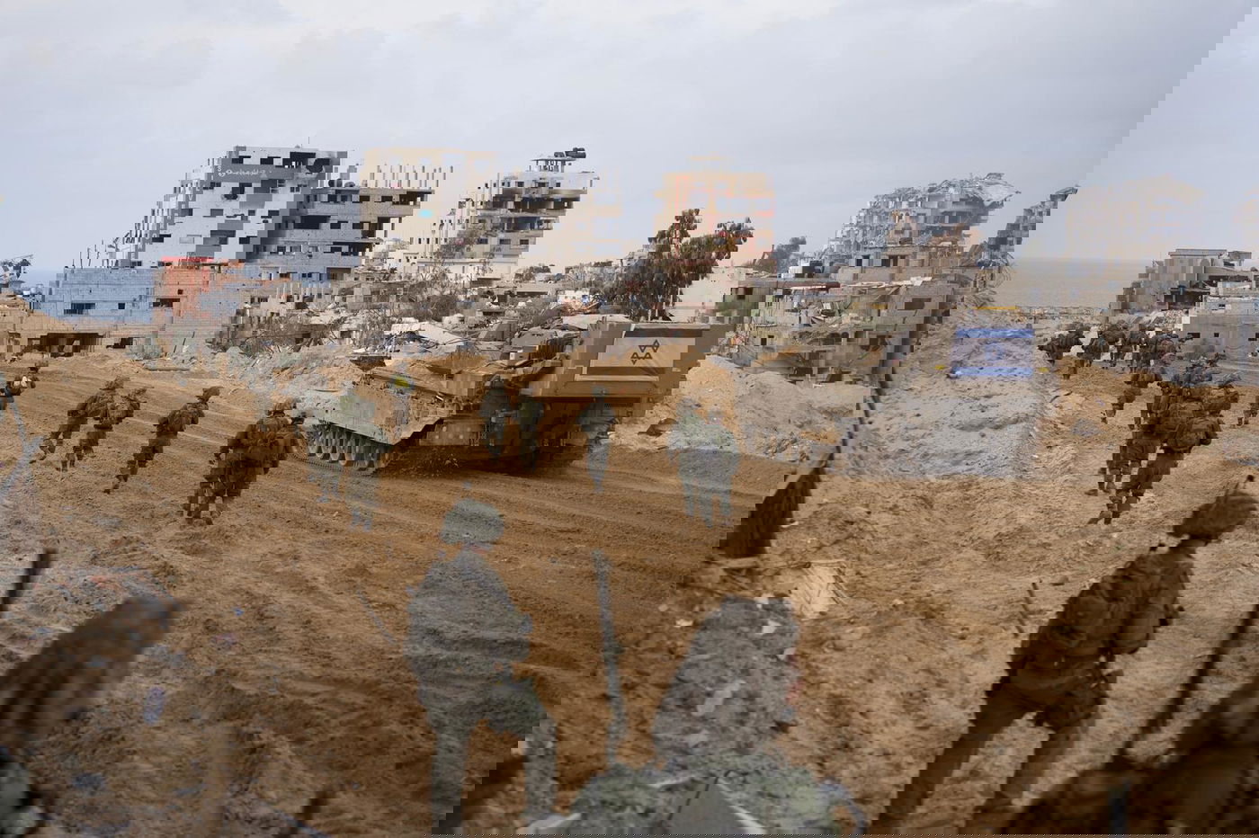 פעילות הכוחות ברצועה