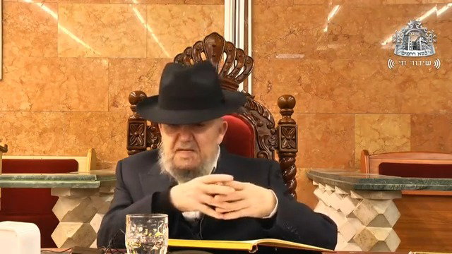 דבריו של ראש הישיבה בתחילת השיעור על המצב הקשה