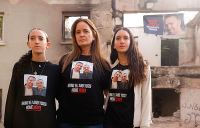 החטופות ששוחררו מהשבי, אתמול