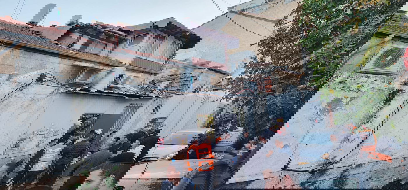 זירת האירוע בירושלים