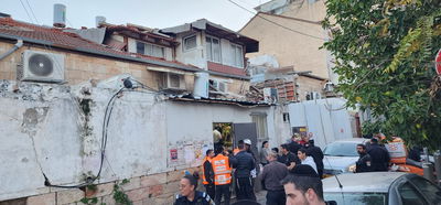 זירת האירוע בירושלים