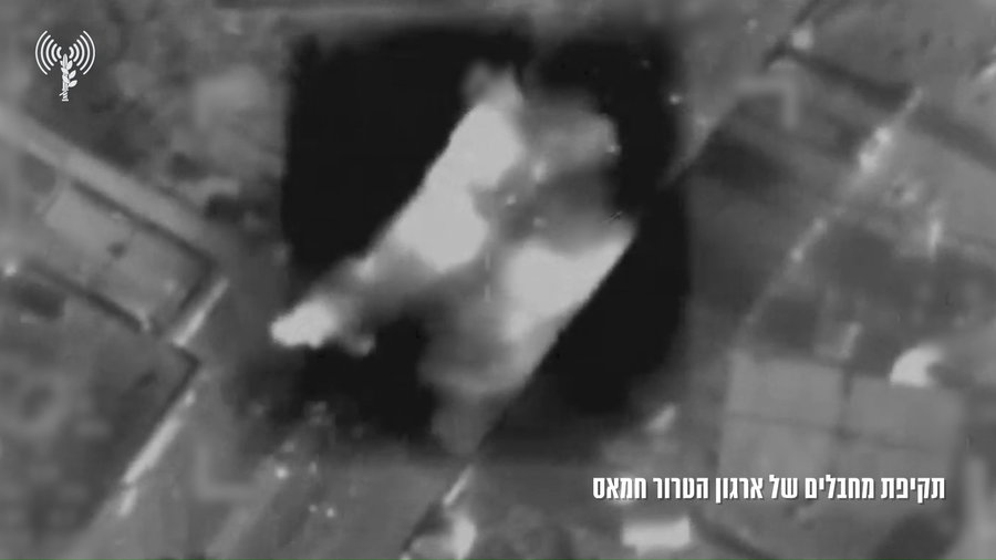 תיעוד מתקיפות צה"ל