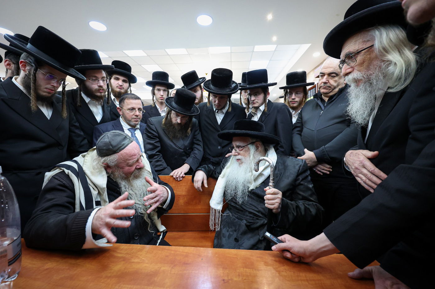 הפגישה של האדמו"ר מצאנז עם המקובל רבי יעקב עדס