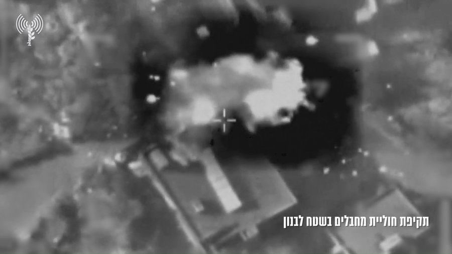 תיעוד מחיסול חוליית המחבלים בלבנון