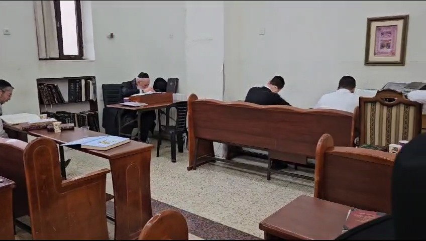הגרש"מ עמאר בלימודו בכולל