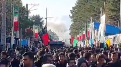 רגע הפיצוץ באיראן