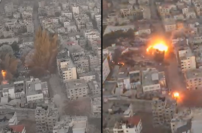 250 מטר מתחת ומסביב לבית החולים 'שיפא': תיעוד דרמטי מהשמדת מנהרות הענק | צפו