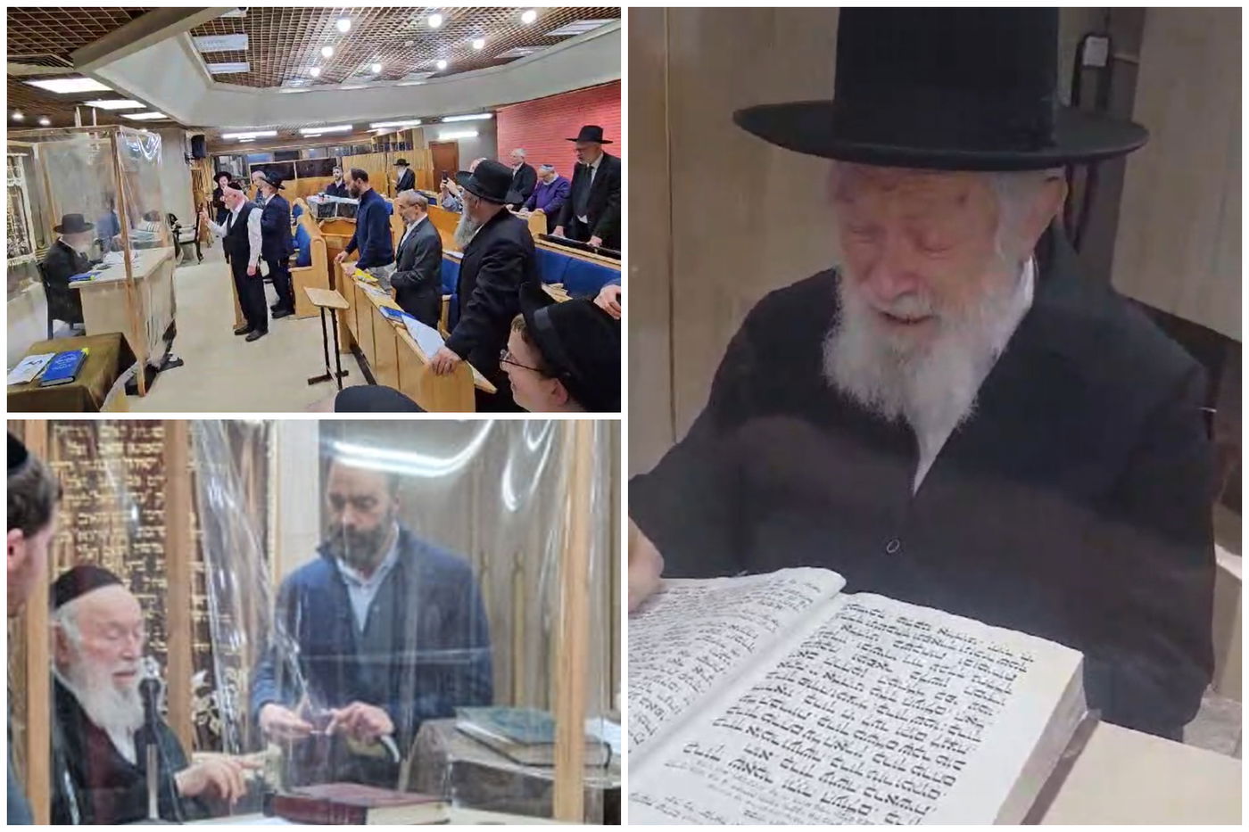 הגר"י זילברשטיין הפסיק את השיעור באמצע - וחיזק ועודד את משפחת החטוף • צפו