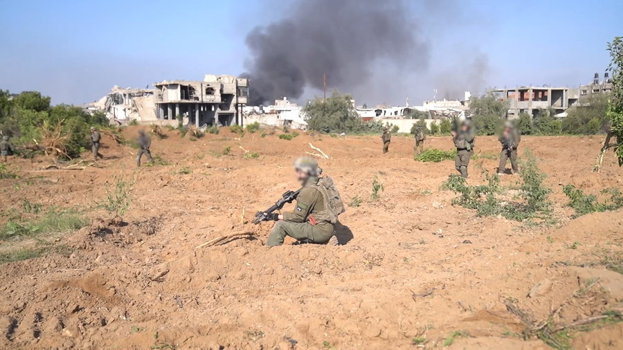 לחימת כוחות צוות הקרב של חטיבת הנח"ל