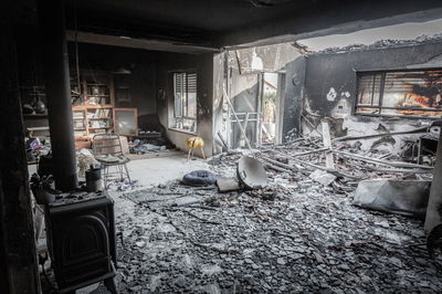 זירת הטבח מהשביעי באוקטובר