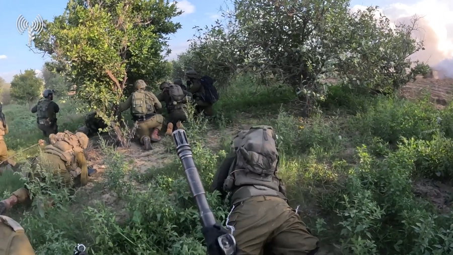 כוחות צוות קרב חטיבת הנח"ל בדרג' תופאח