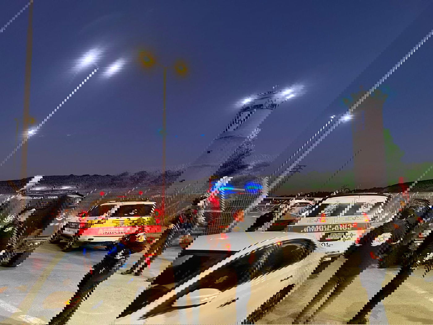 זירת הפיגוע סמוך לגבעת זאב