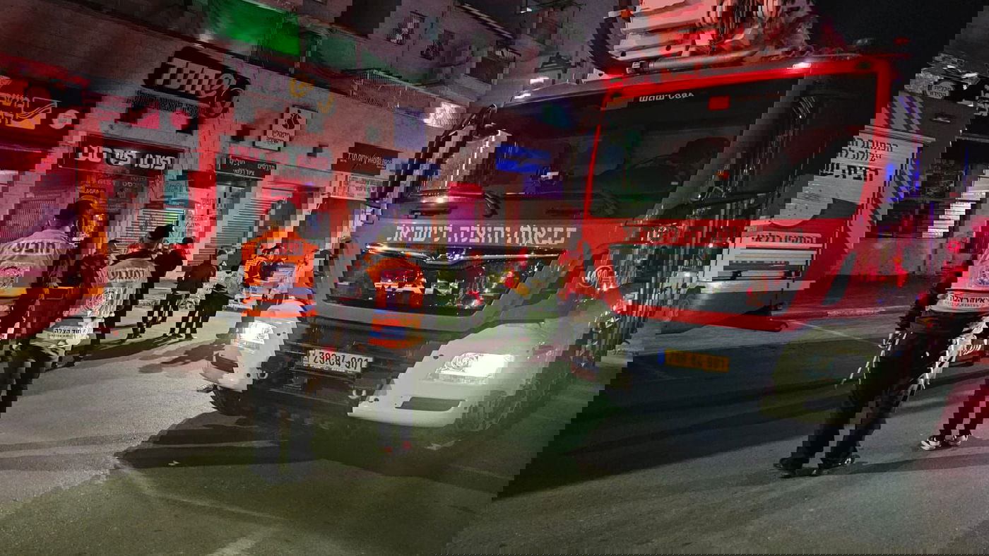 זירת השריפה