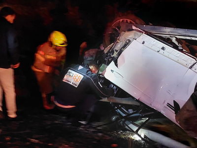 זירת התאונה בצפון