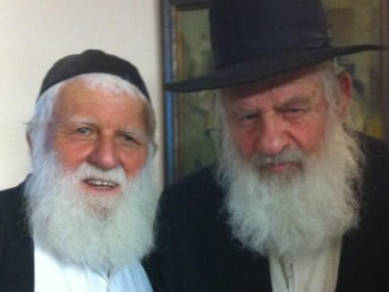 הרב מזרחי עם הרב זוהר