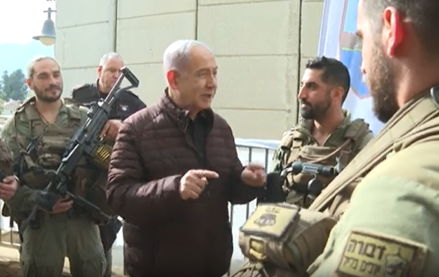הביקור של נתניהו בצפון