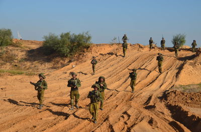 חיילים ברצועת עזה 