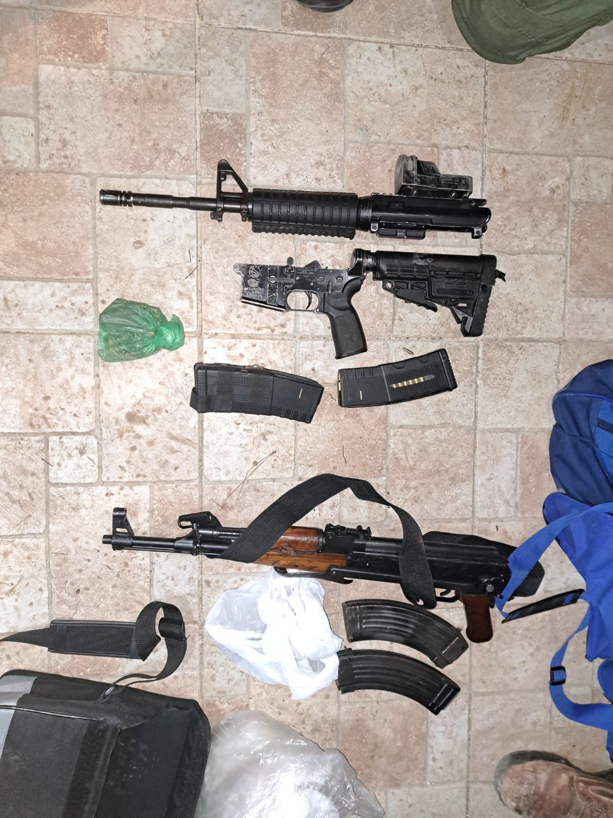 אמצעי הלחימה שהוחרמו