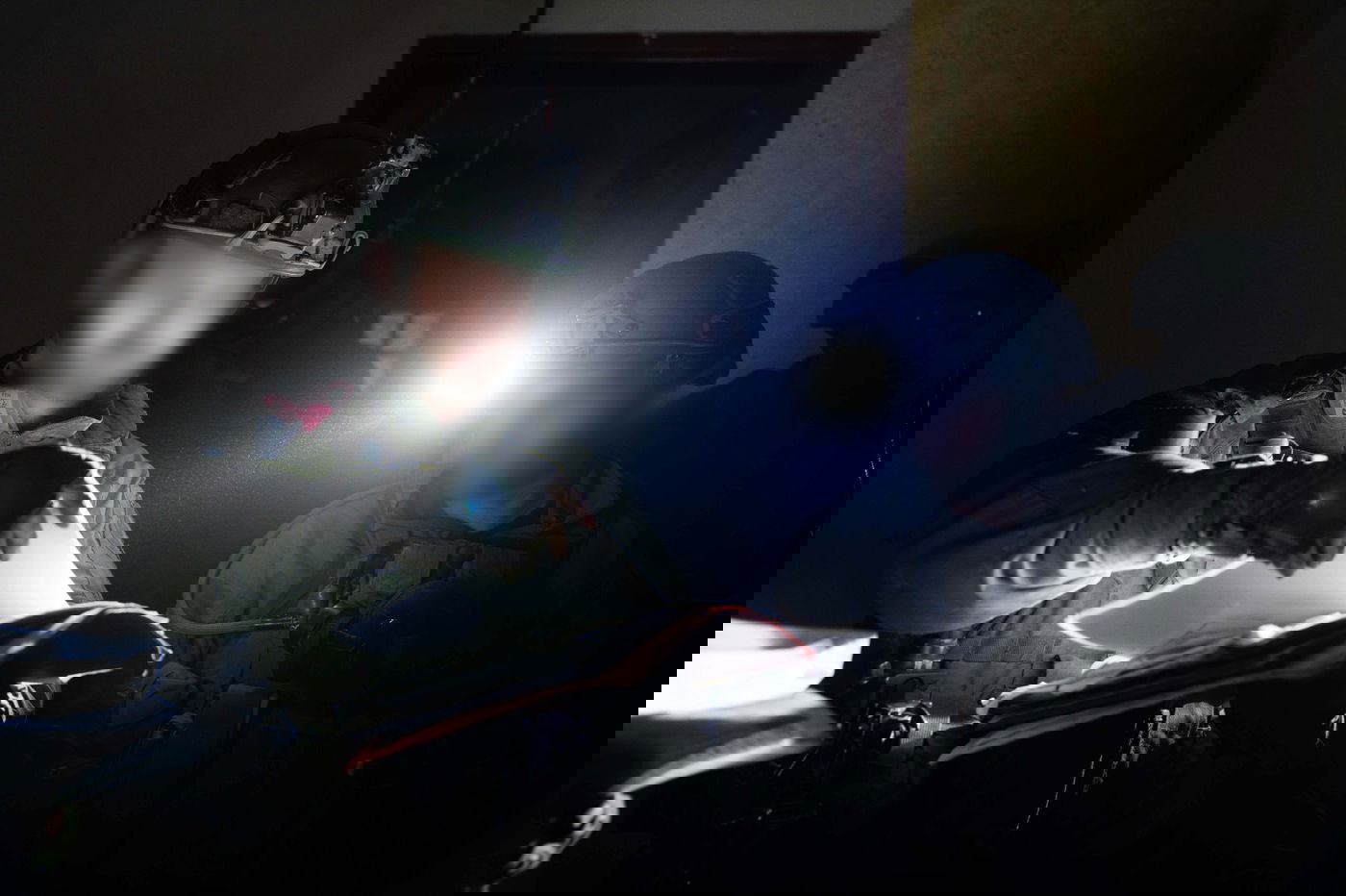 לוחמי הצנחנים בחאן יונס