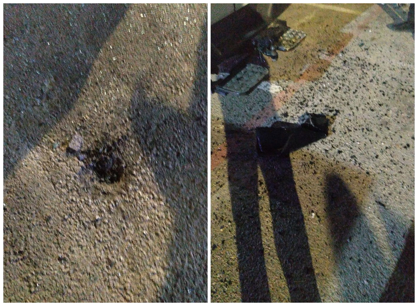 הנזקים שגרם הרימון