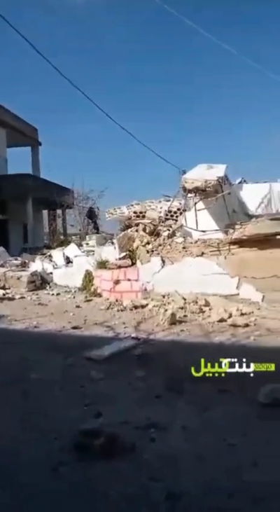 הלבנוני תיעד: ההרס העצום מתקיפות חיל האוויר ליד הגבול