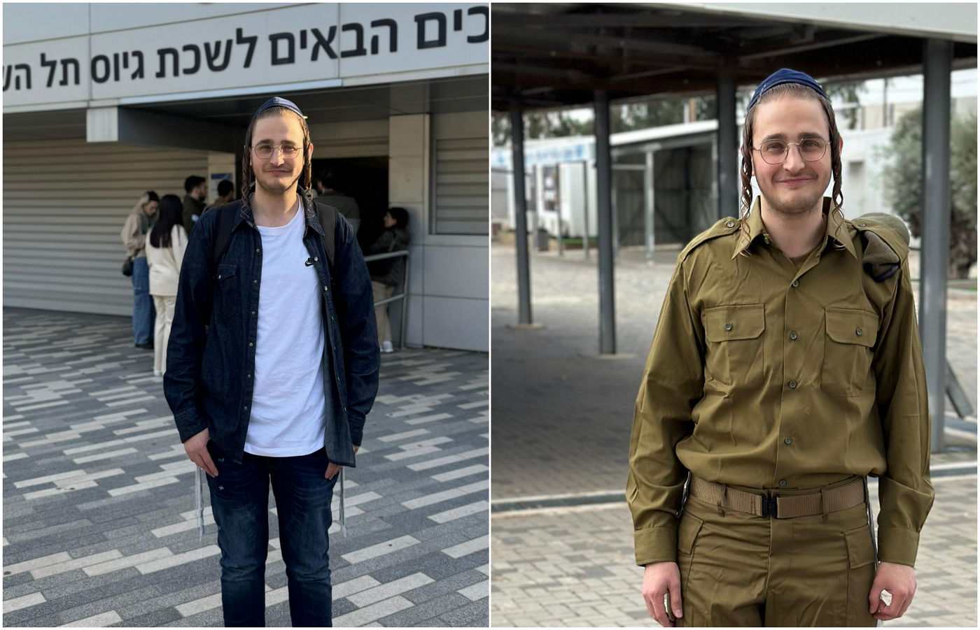 יענקי גולדהבר מתגייס