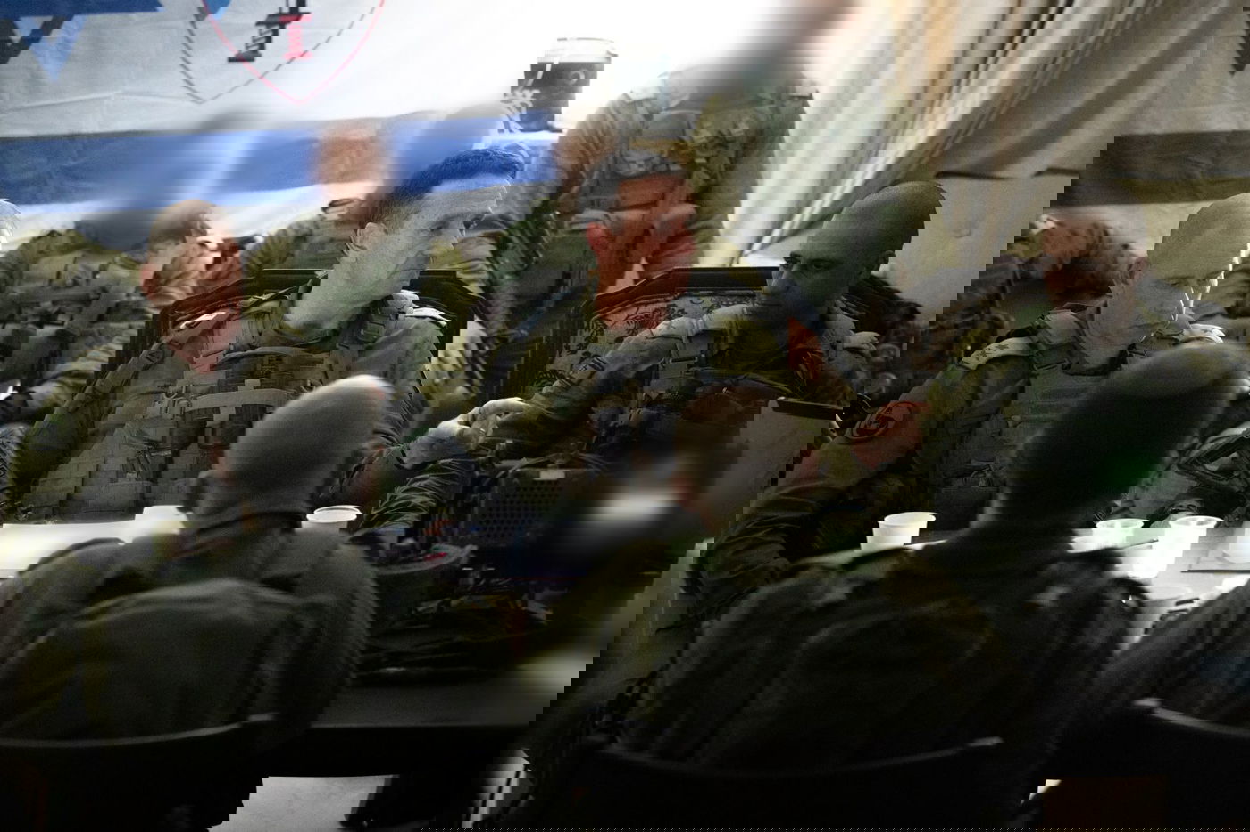 הרמטכ"ל הלוי עם הקצינים והלוחמים בהערכת מצב