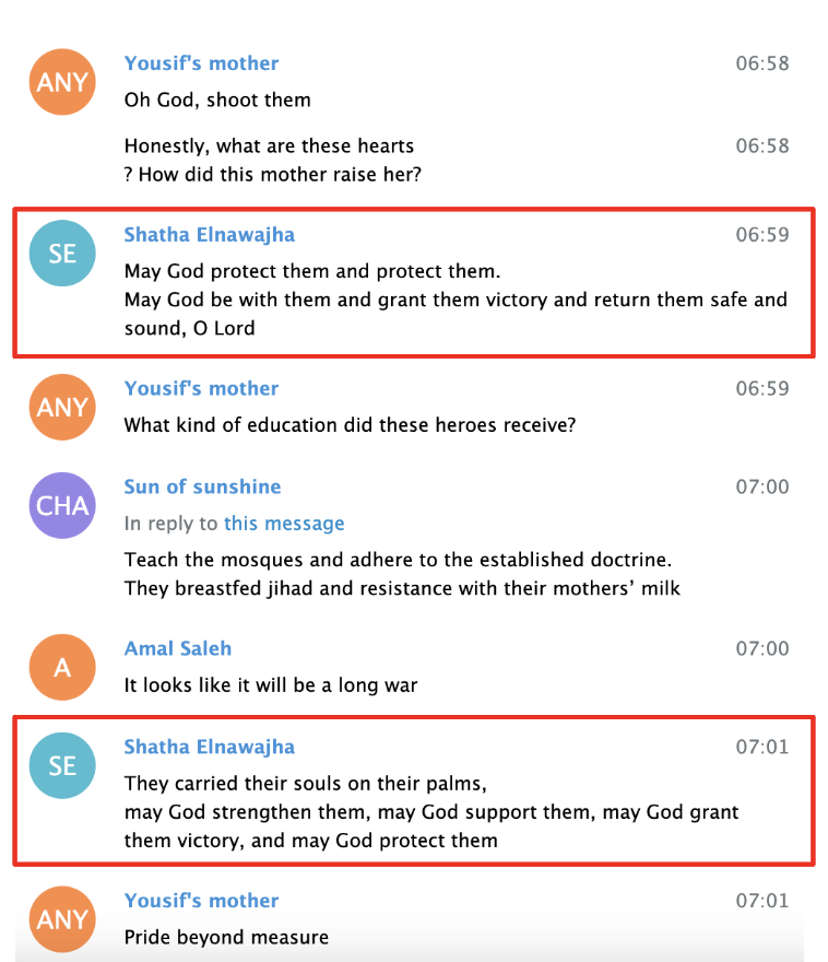 "שאללה יתן להם כוח"