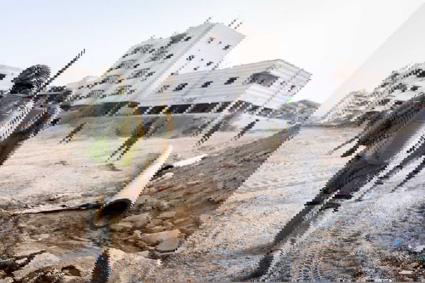 פעילות הכוחות בשטח הרצועה