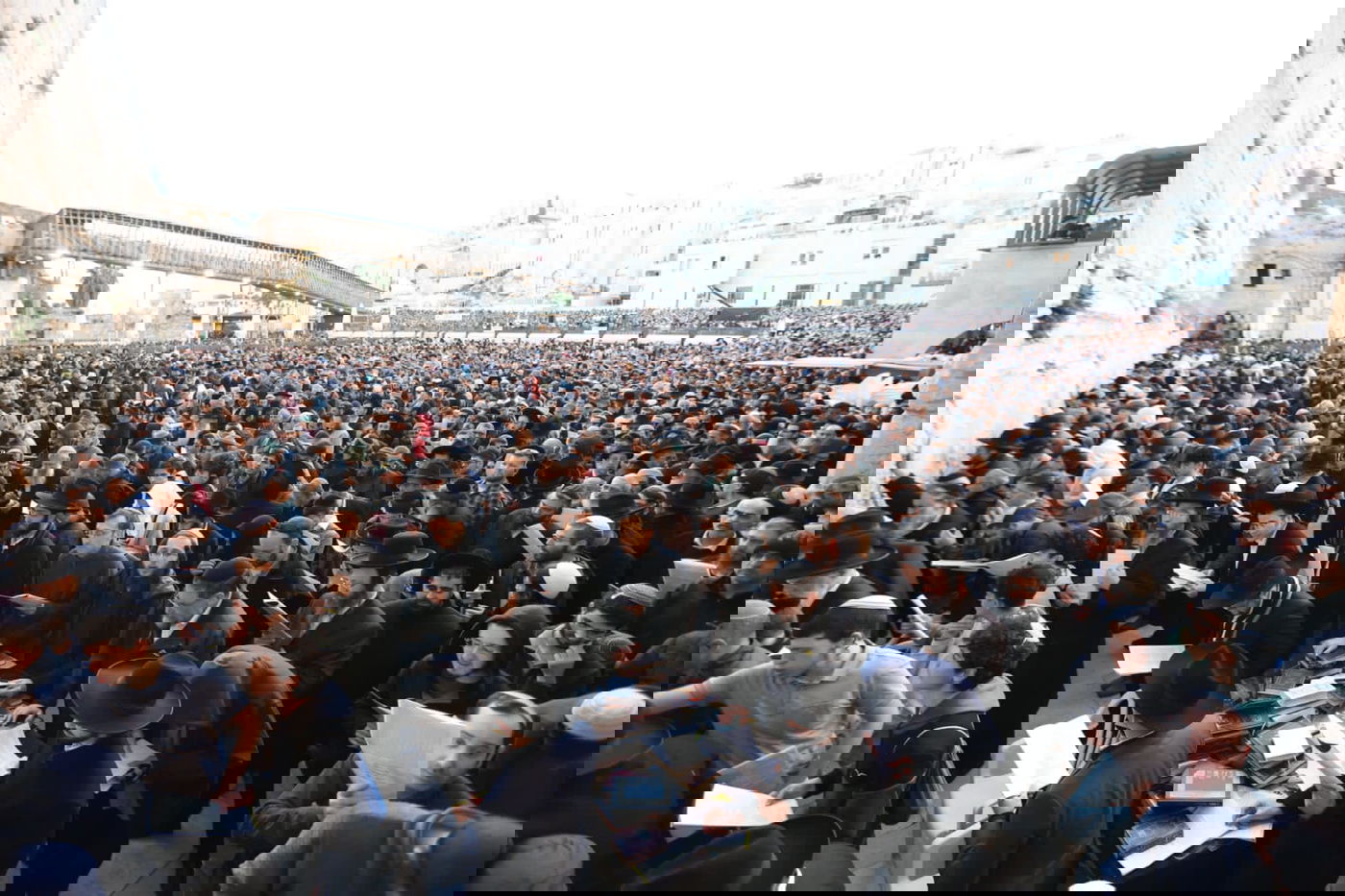 סיכום עצרת התפילה בכותל להשבת החטופים משבי חמאס