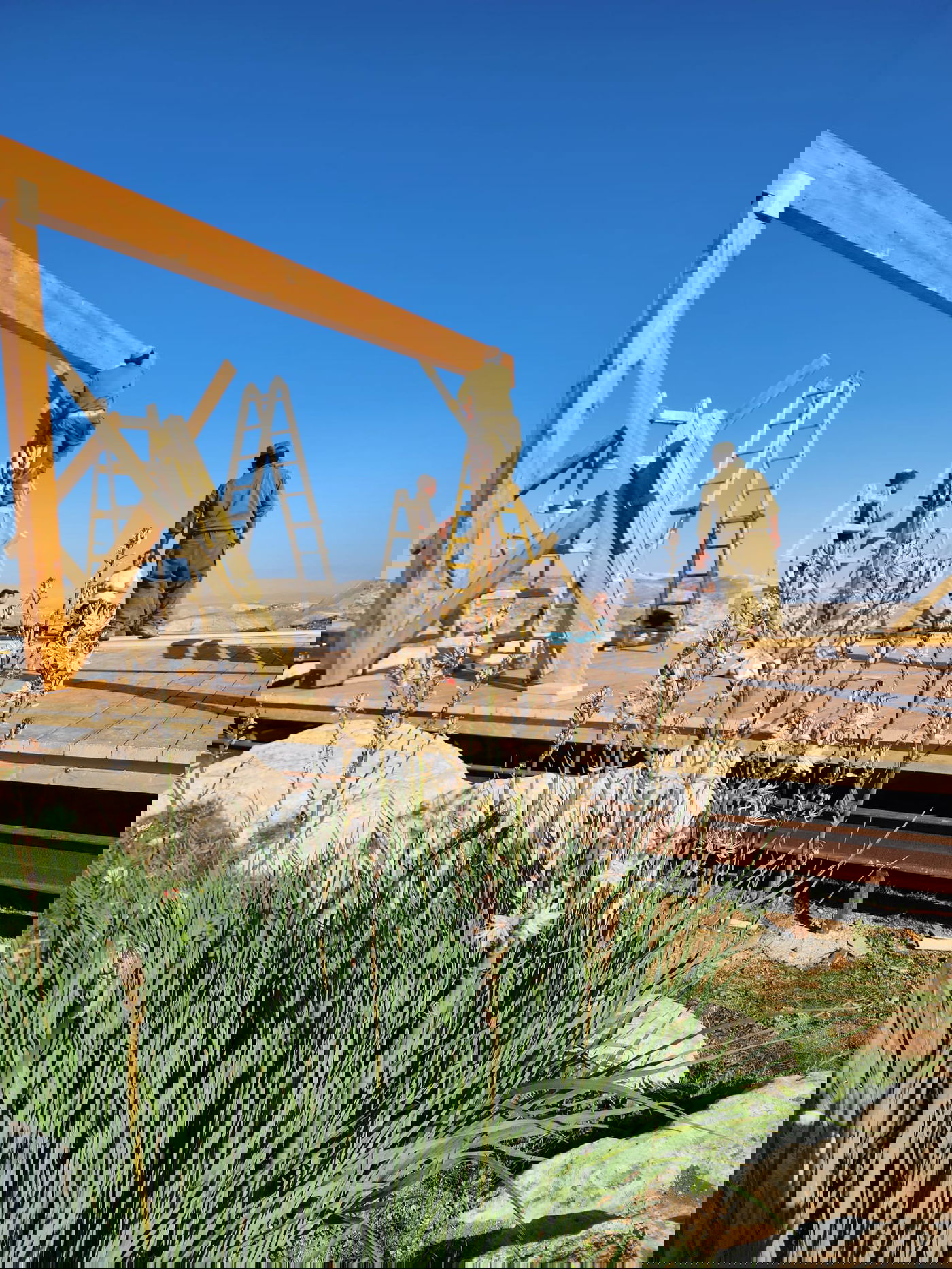 בניית התצפית החדשה